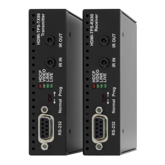 Lightware HDMI-TPS-TX90 Manuals