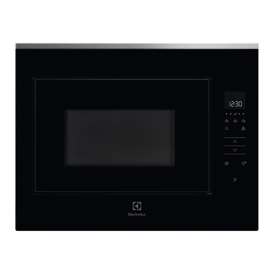 Electrolux KMFD264TE - Microwave Oven Manual