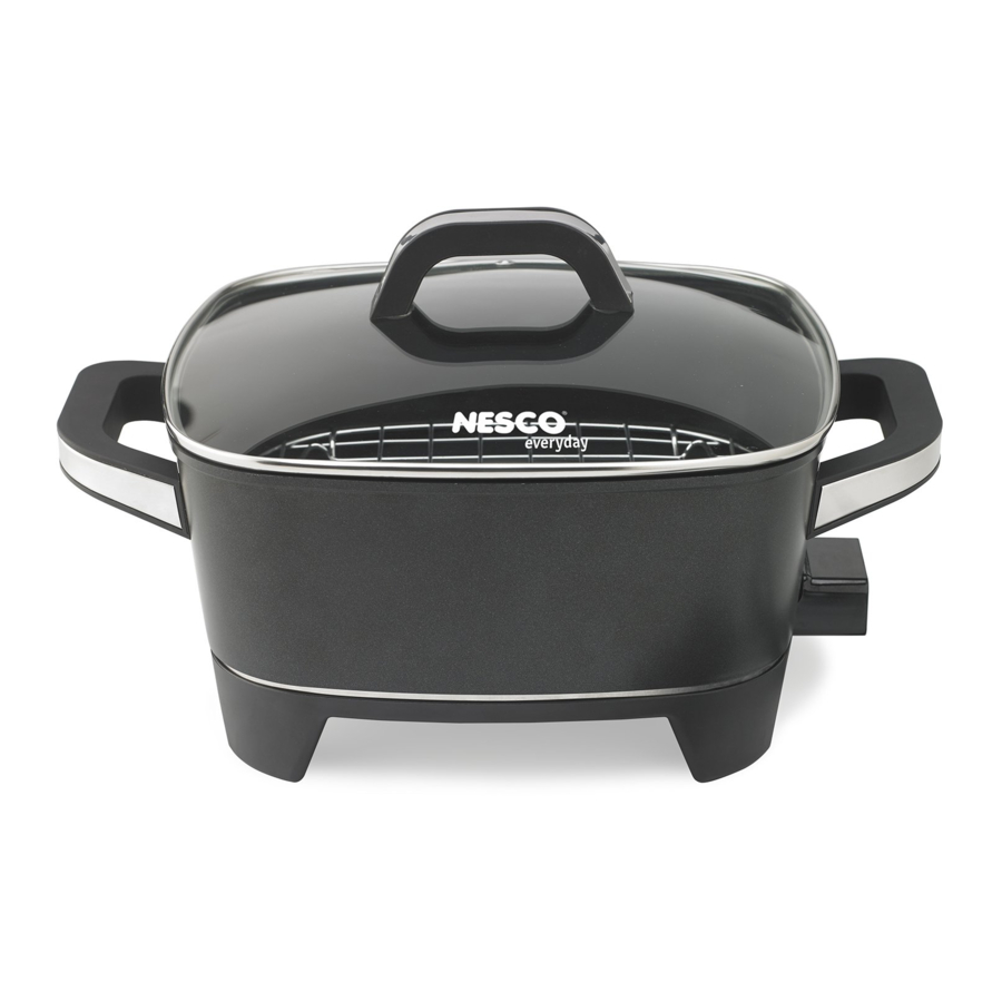 Nesco ES-12 - Electric Skillet Manual