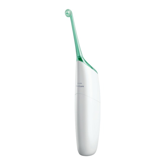 Sonicare AirFloss Booklet