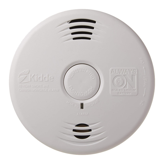 Kidde P3010B User Manual