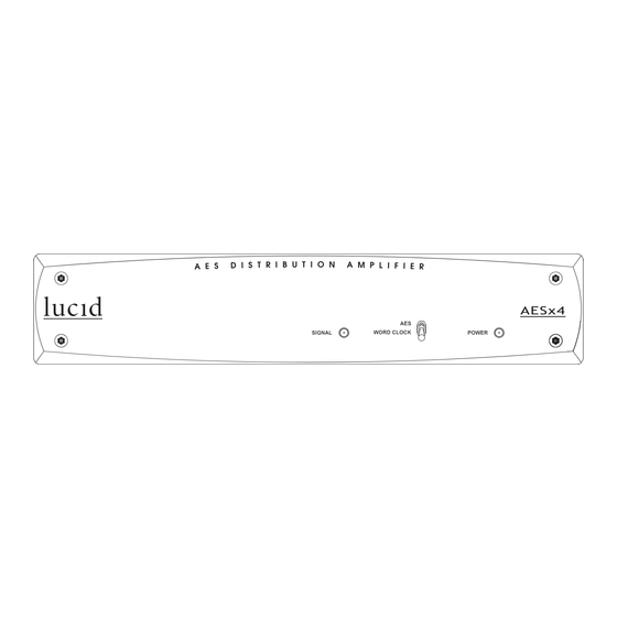 Lucid CLKx6 User Manual