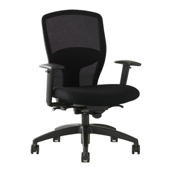 Teknion t-3 Adjustment Features & Instructions
