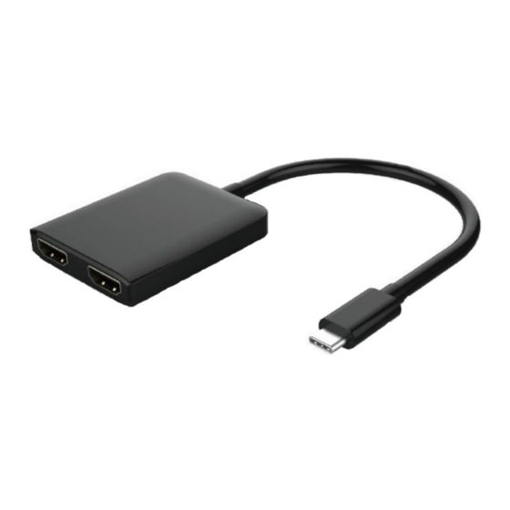 gofanco USBCMST2HDMI User Manual