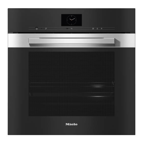 Miele DGC 7660 HC Pro Operating And Installation Instructions