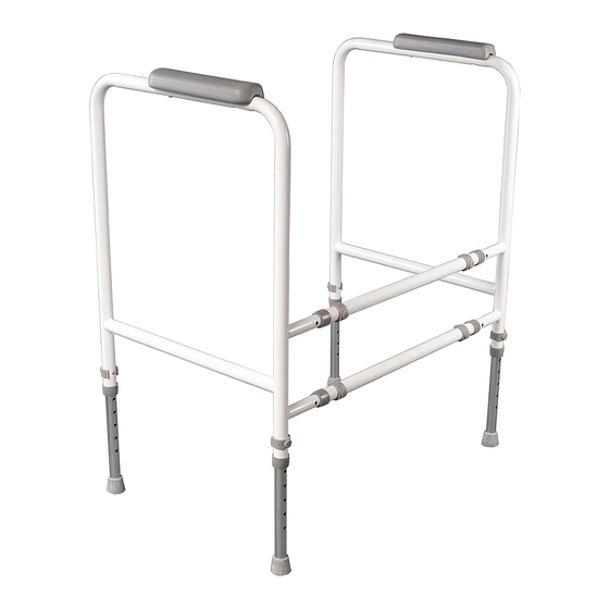 NRS Healthcare ECONOMY TOILET FRAME User Instructions