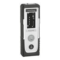 LaserLiner DistanceCheck 25 eco Manual