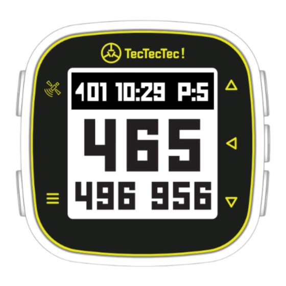 TecTecTec ULT-G ULTRA-LIGHT Manual