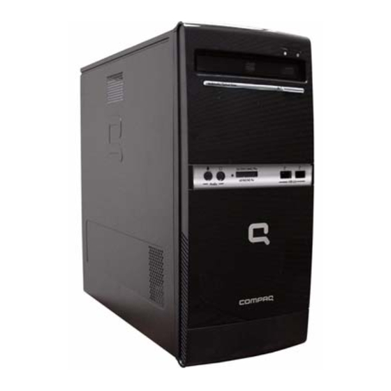 Compaq 500B MT Illustrated Parts & Service Map