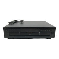 Sony CDP-CE335 - Compact Disc Changer Service Manual