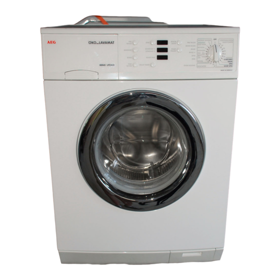 AEG ÖKO-LAVAMAT 88840 Washing Machine Manuals