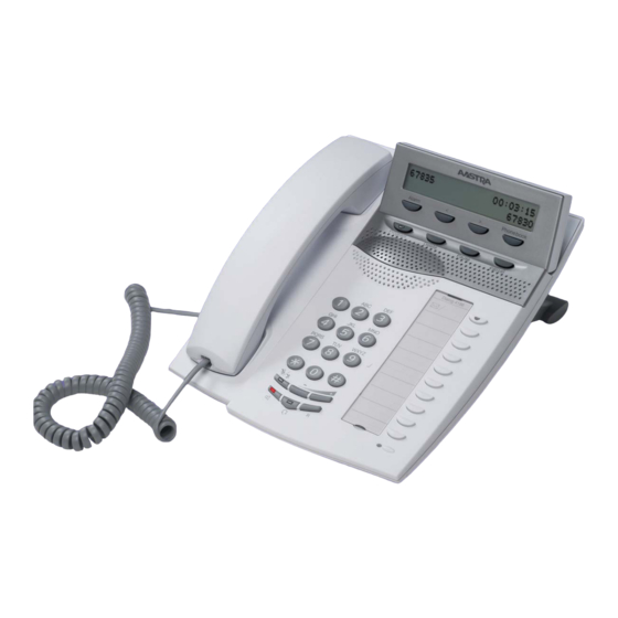 Aastra Dialog 4187 Plus User Manual