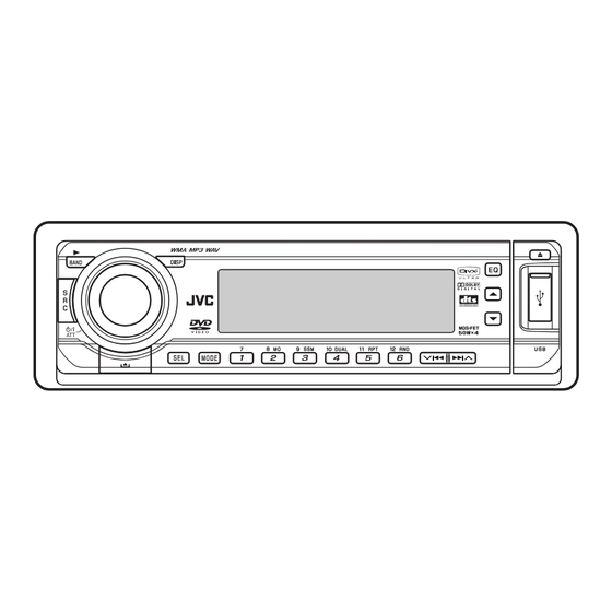 JVC KD-DV7203 Instructions Manual