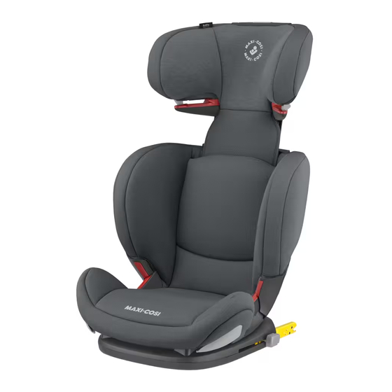 Maxi-Cosi RodiFix AirProtect Instructions For Use Manual