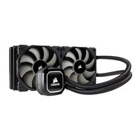 Corsair H100x Quick Start Manual