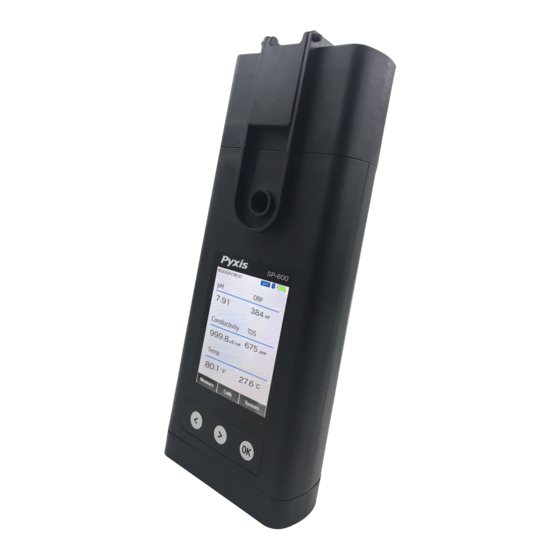 Pyxis SP-600 User Manual