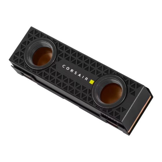 Corsair Hydro Series Quick Start Manual