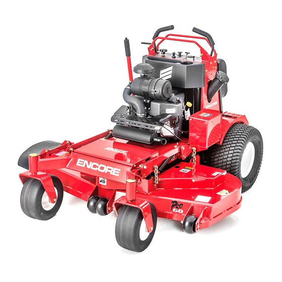 Encore Rage ER36FS600VL Operator's Manual