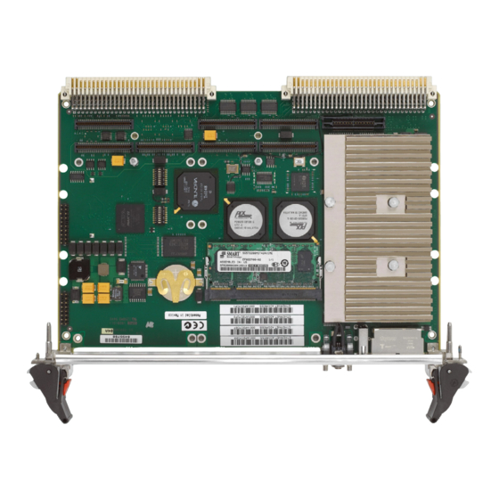 Emerson MVME4100ET Quick Start Manual