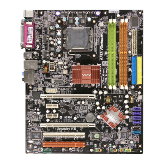 MSI 975X Platinum Series User Manual