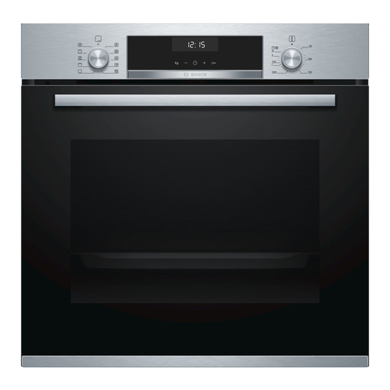 Bosch HB 37B Series User Manual And Installation Instructiions