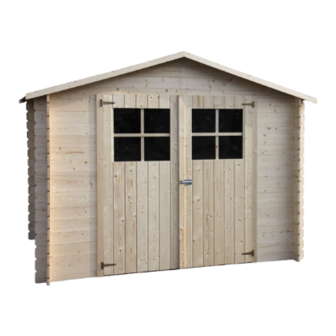 Décor et Jardin Abri massif 19mm Manuals