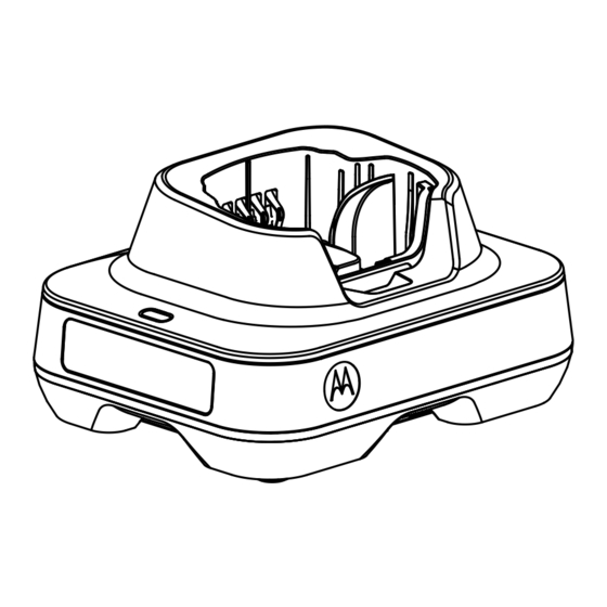 Motorola PMPN4590 Single-Unit Charger Manuals