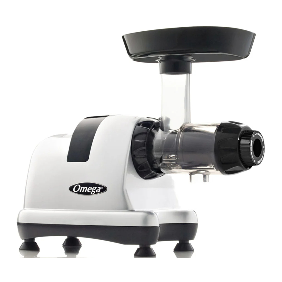 Omega MM900HDS - Juicer Manual