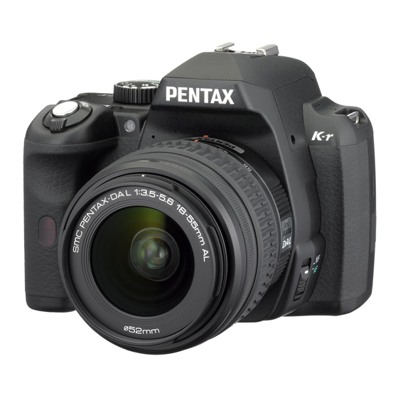 Pentax K-R Operating Manual