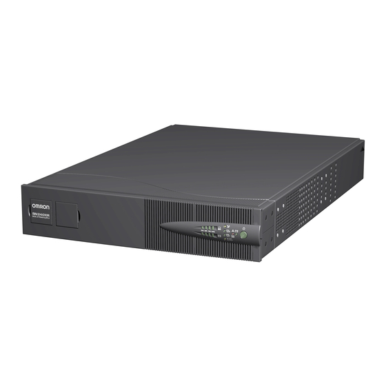 User Manuals: Omron POWLI BN100XR Uninterruptible Power