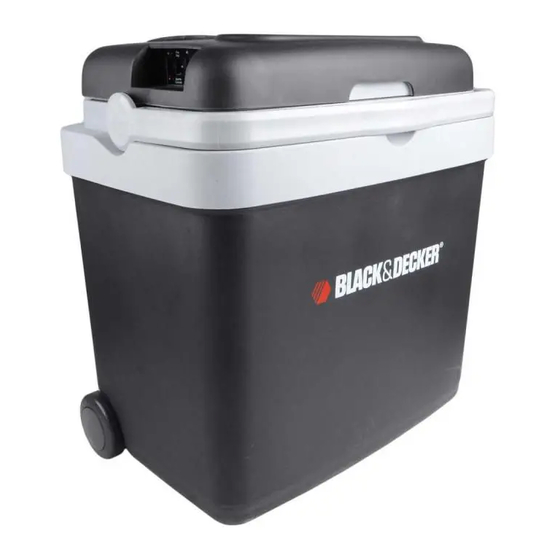 Black & Decker Coolbox BDC33L Manuals