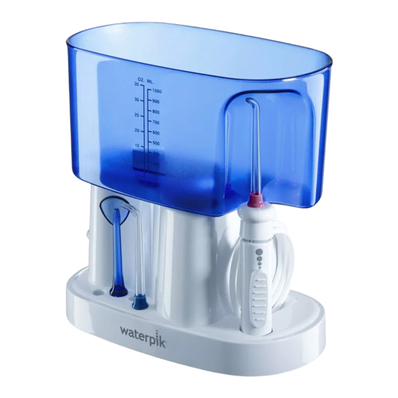 Waterpik Water Flosse WP-60 Manual