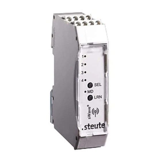 steute RF Rx SW868 Mounting And Wiring Instructions