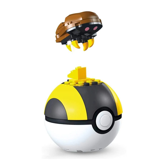 Mega Construx Wonder Builders Pokemon Kabuto Manual