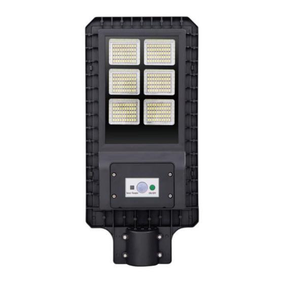SUN AMEX LAMPA 1800 Solar LED Light Manuals