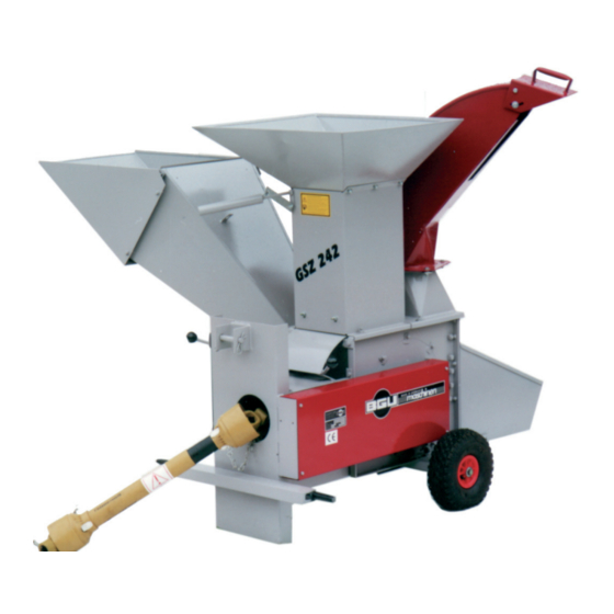 BGU GSE 242 Operator's Manual