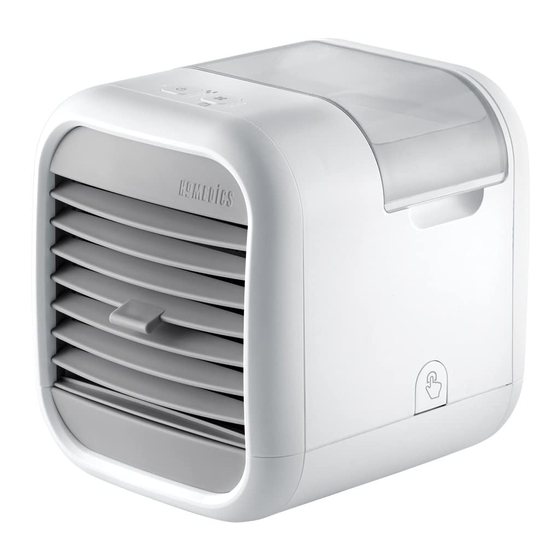 HoMedics mychill PERSONAL SPACE COOLER 2.0 Instruction Manual And  Warranty Information