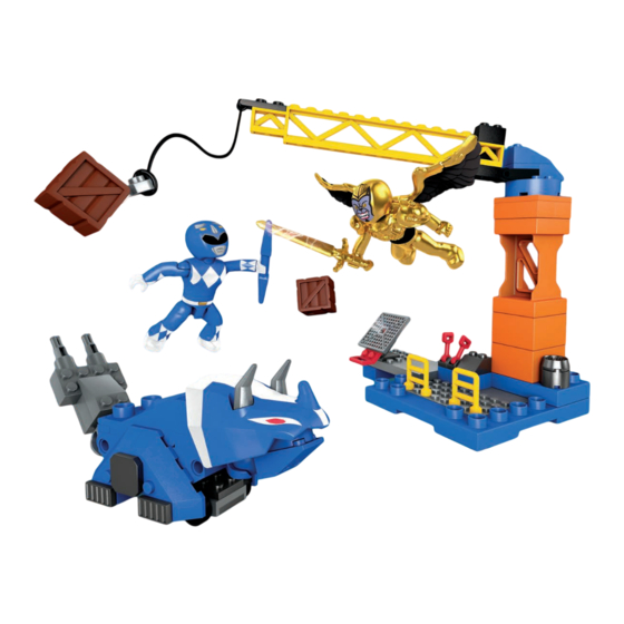 Mega Construx SABAN'S POWER RANGERS DPK77 Manual