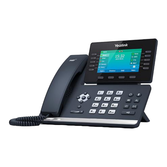 Yealink SIP-T54 User Manual