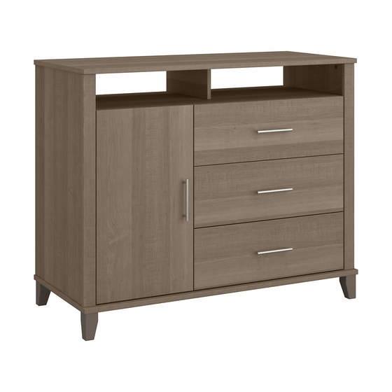 BUSH FURNITURE Somerset STV148AGK Manuals