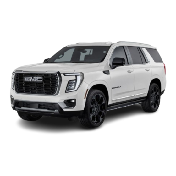 GMC Yukon 2025 Owner's Manual