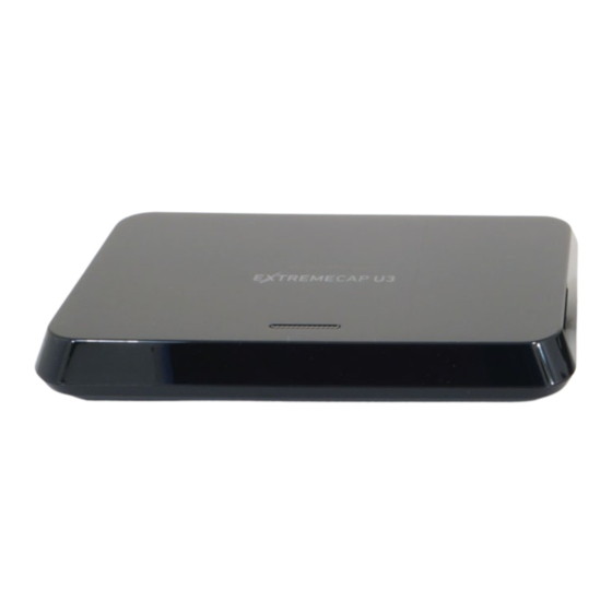Avermedia extremecap u3 C877 Quick Manual