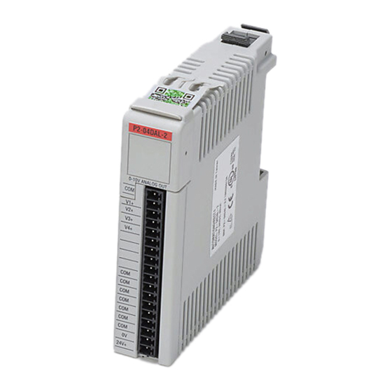 Automationdirect.com Productivity 2000 P2-04DAL-2 Manual