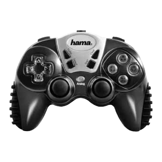Hama Triple Black Operating Instructions Manual