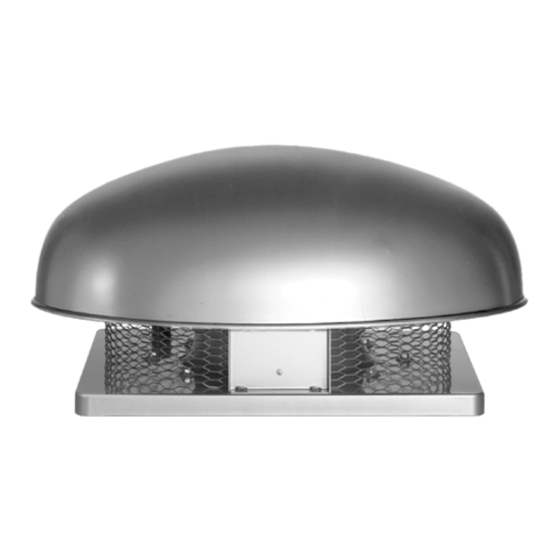 Helios RDD Centrifugal Roof Fan Manuals