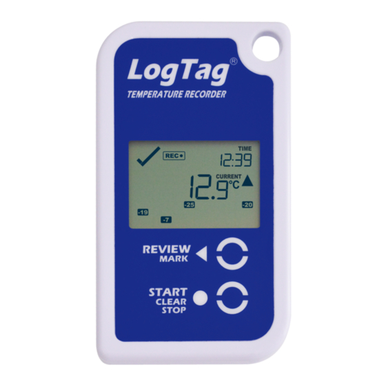 LogTag Recorders TRED30-16R Product User Manual