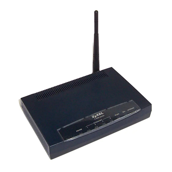 ZyXEL Communications P-660HW-D Quick Start Manual