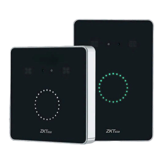 ZKTeco KF1000 Series Manuals