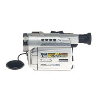 Panasonic Digital Palmcorder PV-DV101 Manual