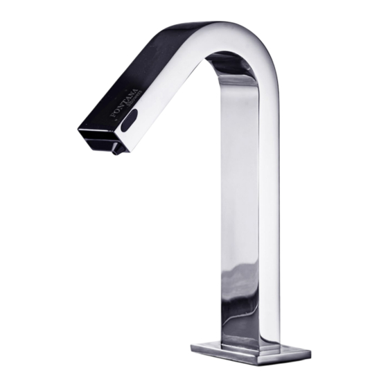 FONTANA SENSOR FAUCETS FS10012DF Installation Instructions Manual